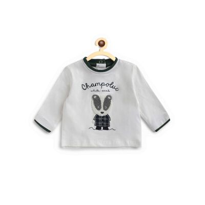 Long Sleeve T-Shirt With Applique